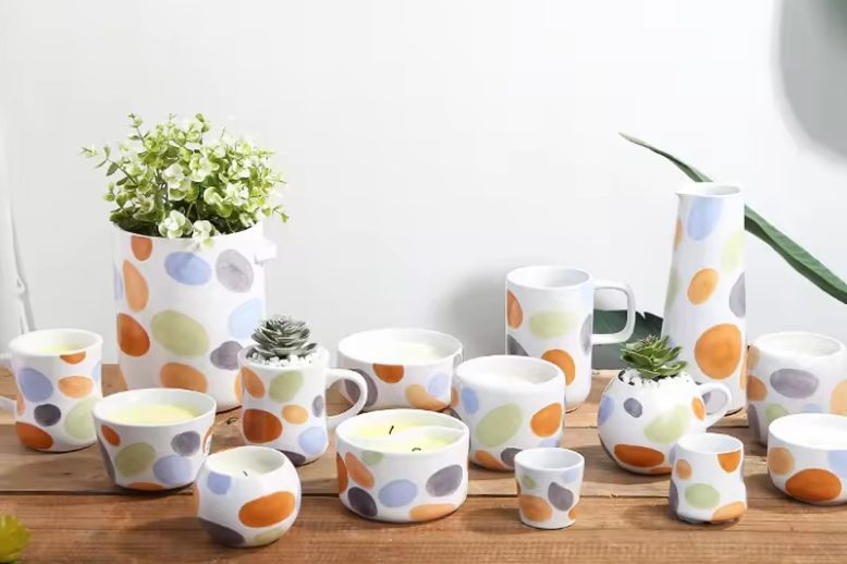 High quality ceramic candle jar (2) High quality ceramic candle jar (2)