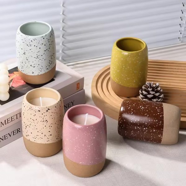 High quality ceramic candle jar (3)