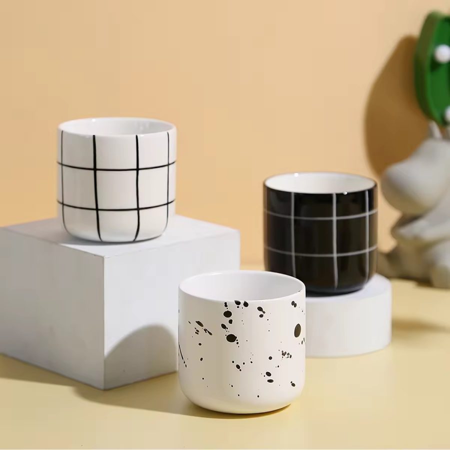 High quality ceramic candle jar (4)