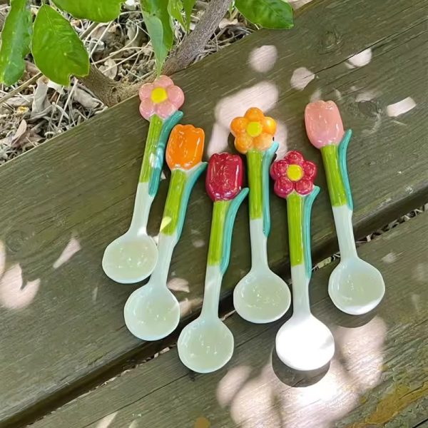 High quality ceramic spoon (2)