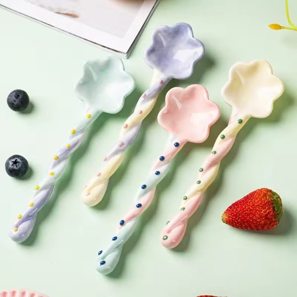 High quality ceramic spoon (6)