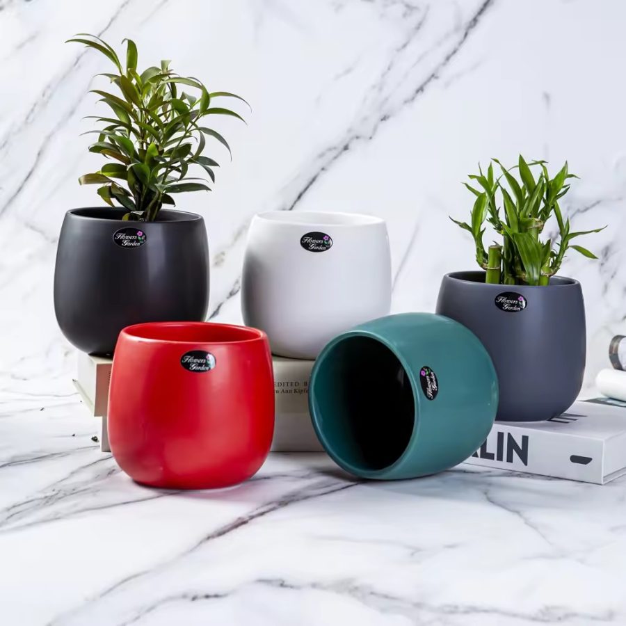 Wholesale ceramic flower pot (2)