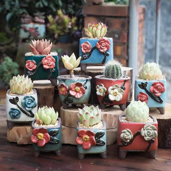 Wholesale ceramic flower pot (3)