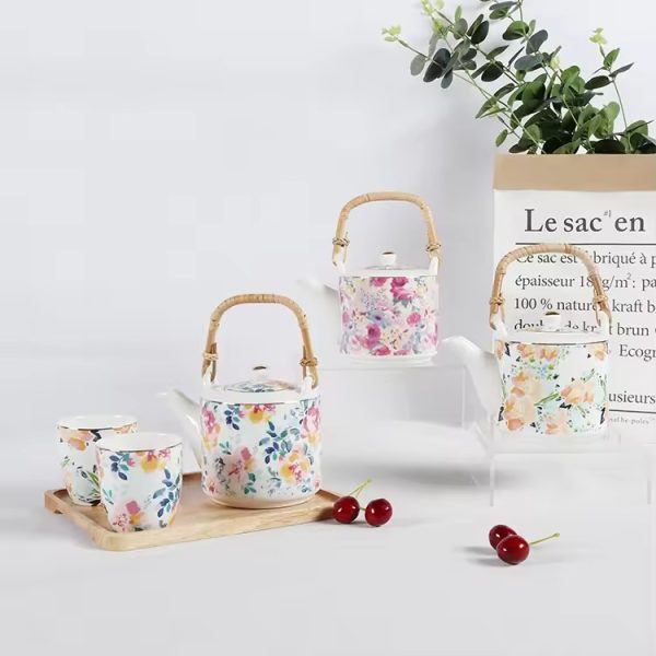 Wholesale ceramic tea pot (2)